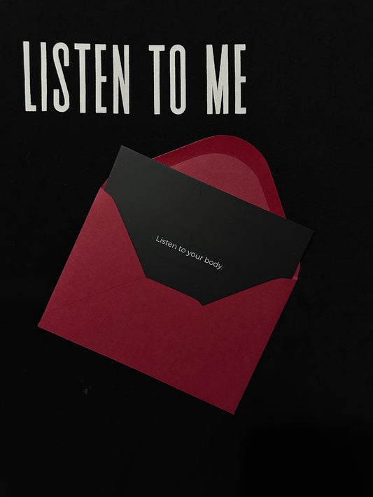 T-shirt and Postcard Bundle (Black)