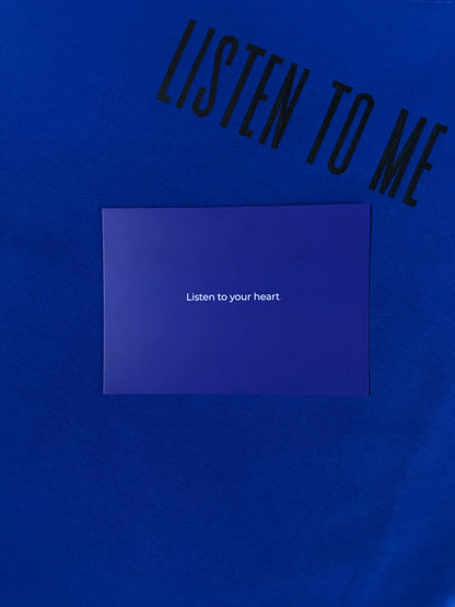 T-shirt and Postcard Bundle (Navy blue)